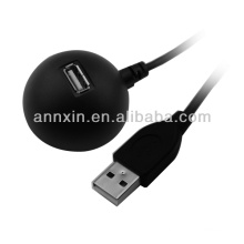 Semi-circular usb 3.0 2.0 extension cable A/A